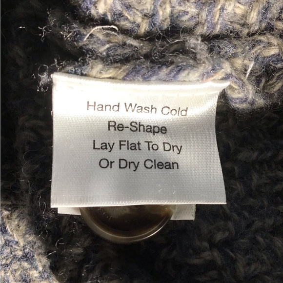 Joseph Abboud Men’s Knit Sweater Wool Blend 50% Wool/Neutral/Grandpa/Layering - Picture 5 of 5